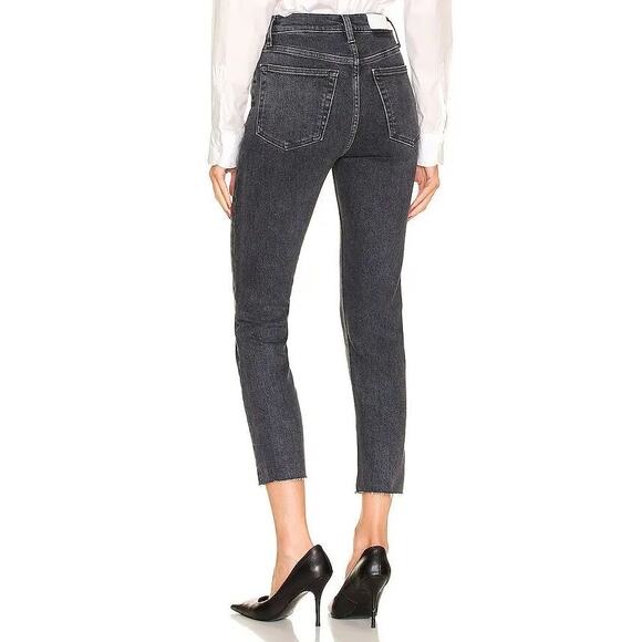 RE/DONE 90s High-Rise Ankle Crop Jeans Size 25 New with Tags - Picture 5 of 9